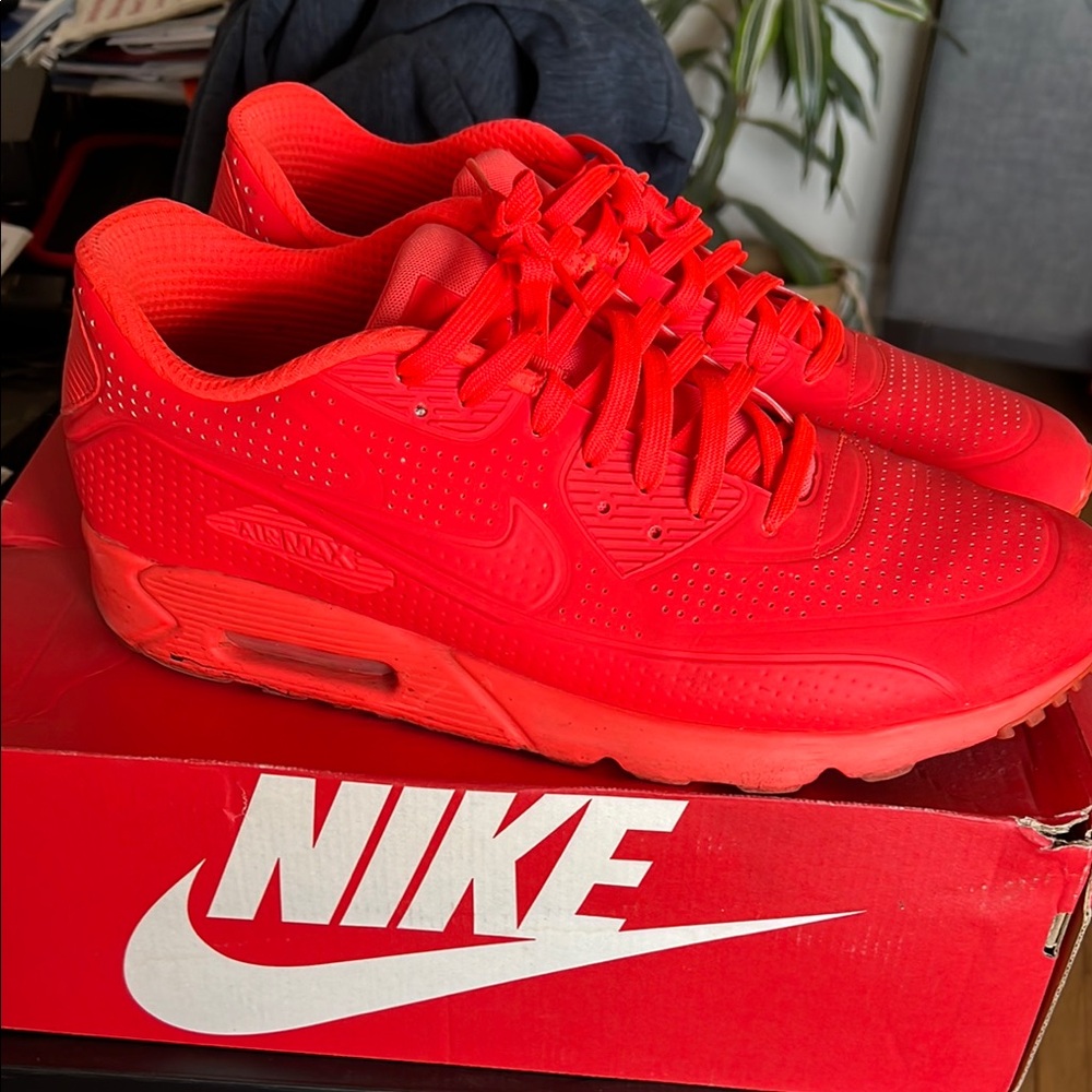 Nike Air Max Red Men's Shoes